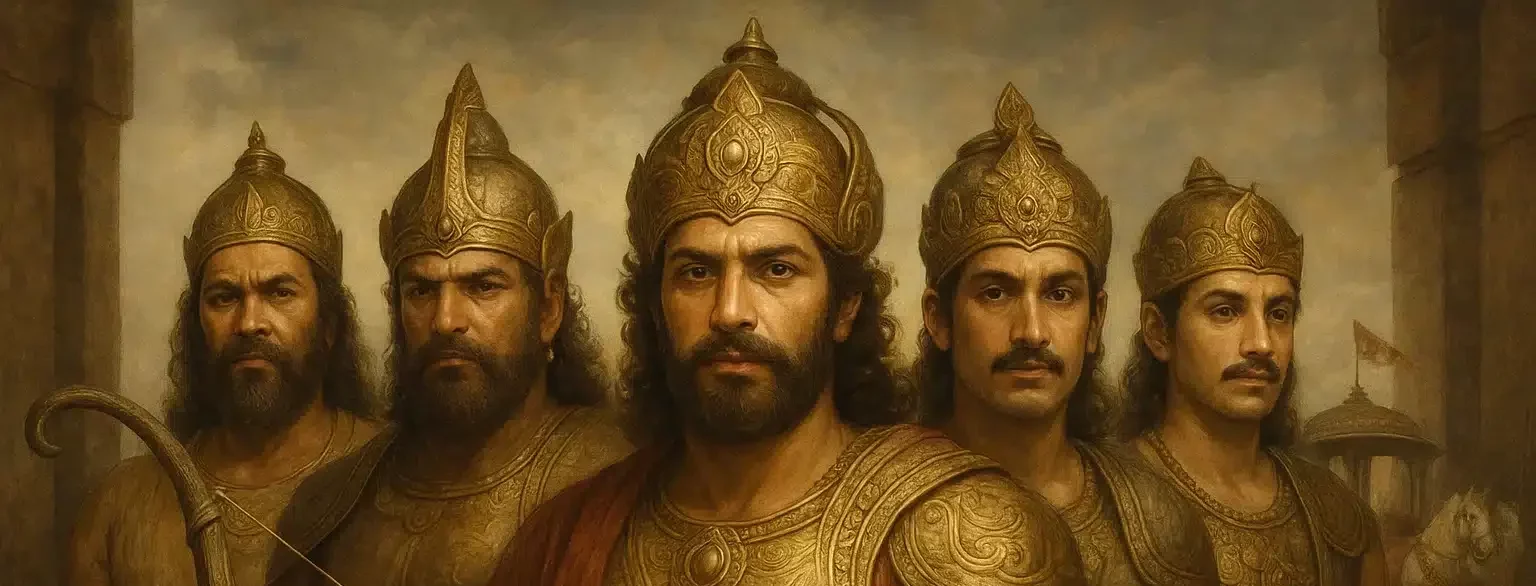 Les Cinq Frères Mahabharata - legende voyage Bali - Amanaska