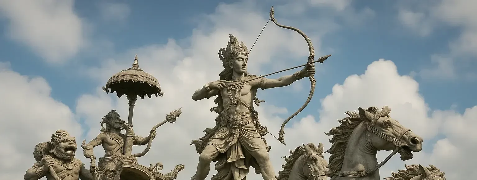 Séjourner à Bali -Statue de Ramayana hyperréaliste