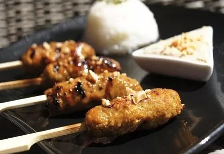 Sate Lilit - recette voyage bali