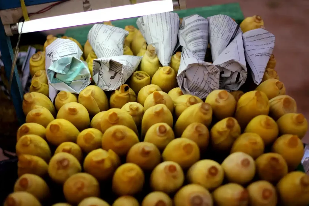 Etalage de fruits - marché vacances à Bali