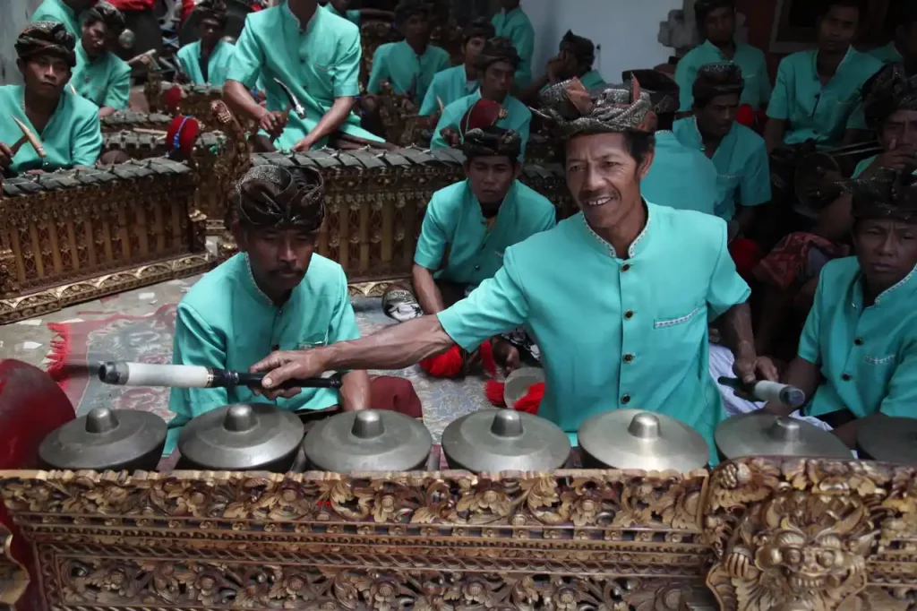 Vacances à Bali - gamelan balinais