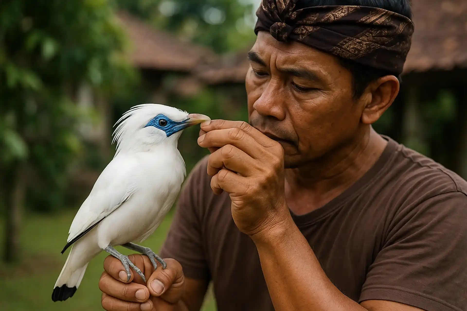 Soin du Jalak Bali - Amanaska - agence de voyage à Bali