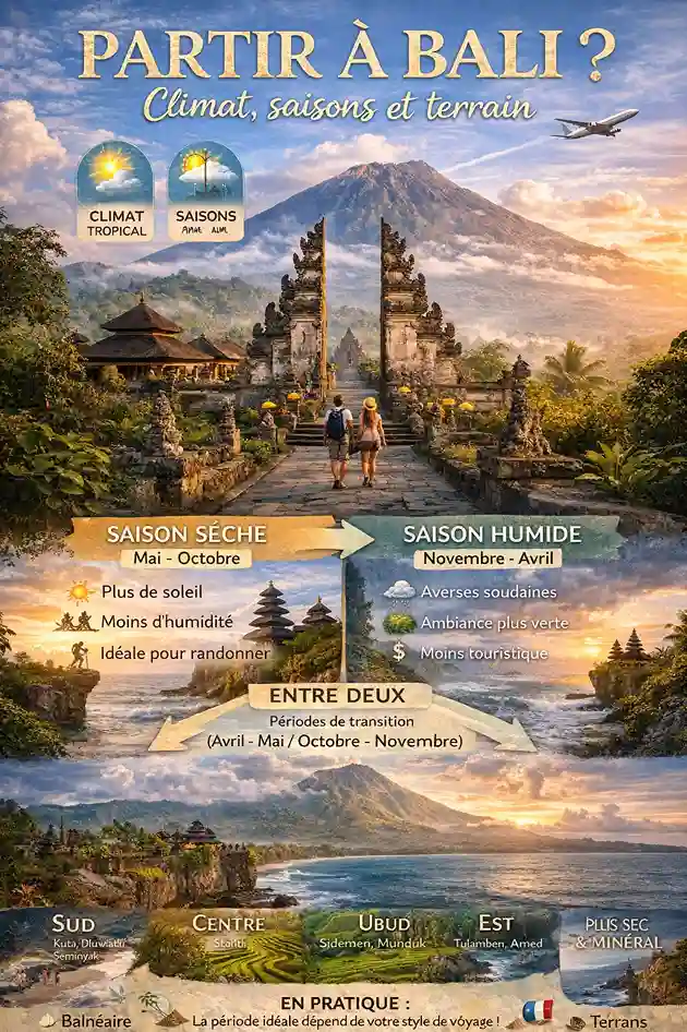 Climat et saison à Bali - partir à Bali au bon moment (2)