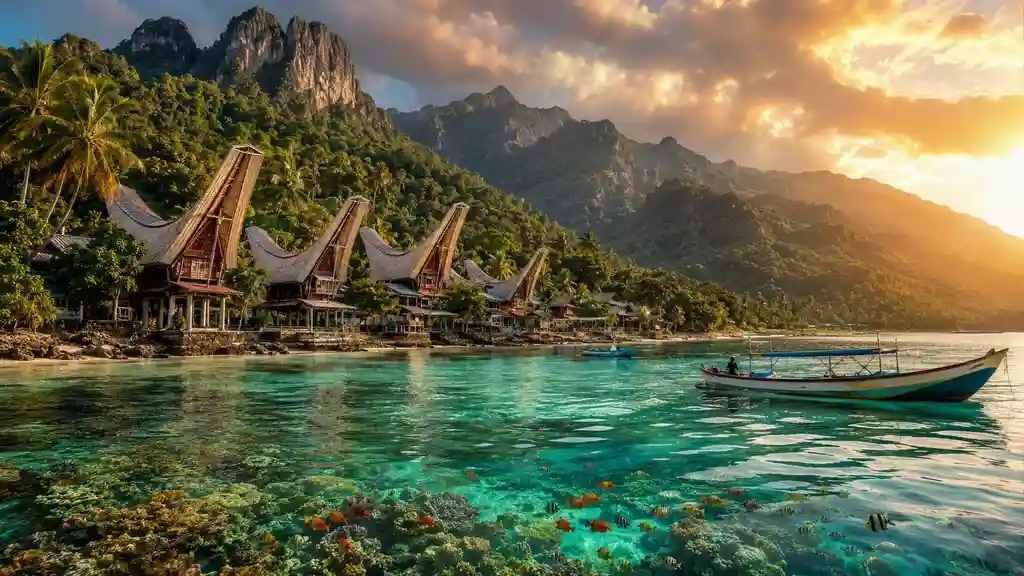 Voyage à Sulawesi - paysage entre deux mondes
